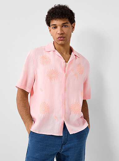 La chemise fleurs brod&eacute;es Didcot