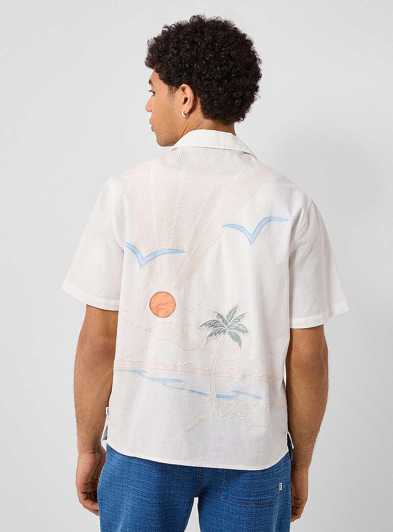 Didcot Desert Island Embroidery Shirt