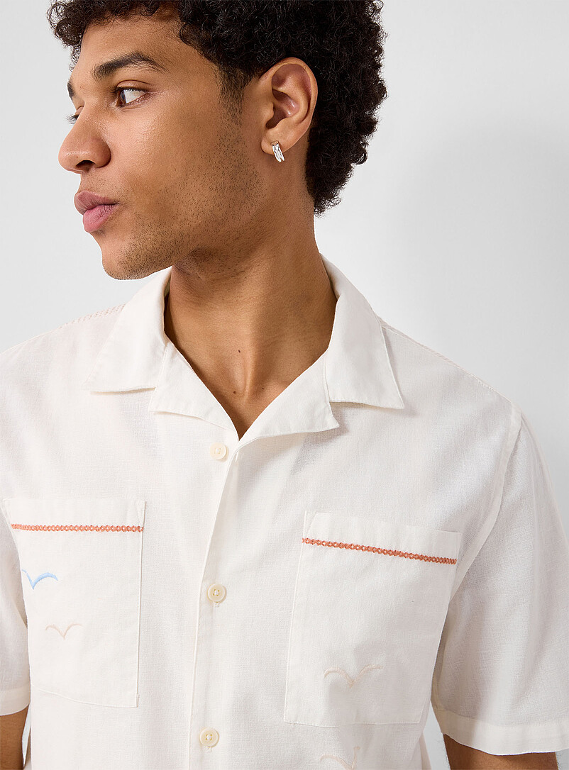 Didcot desert island embroidery shirt product image 2