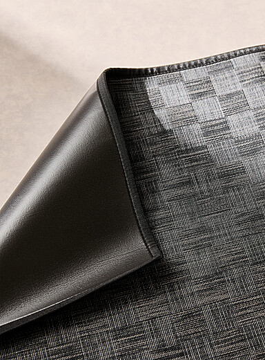 Dark checkerboard vinyl mat product image 3