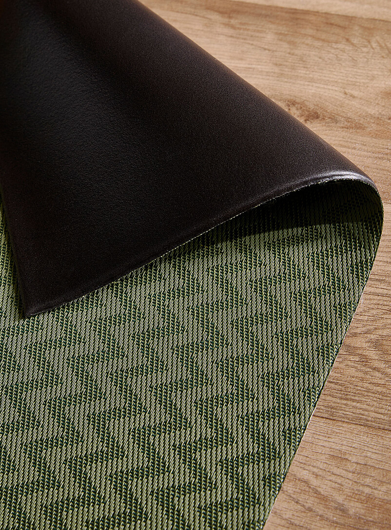 Chevrons woven vinyl rug 90 x 130 cm product image 2