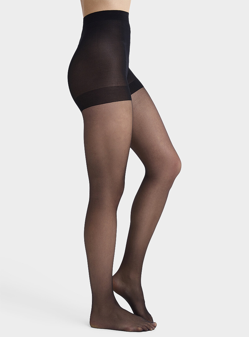 Run-resistant control-top pantyhose 20 denier - Fine product image (primary)