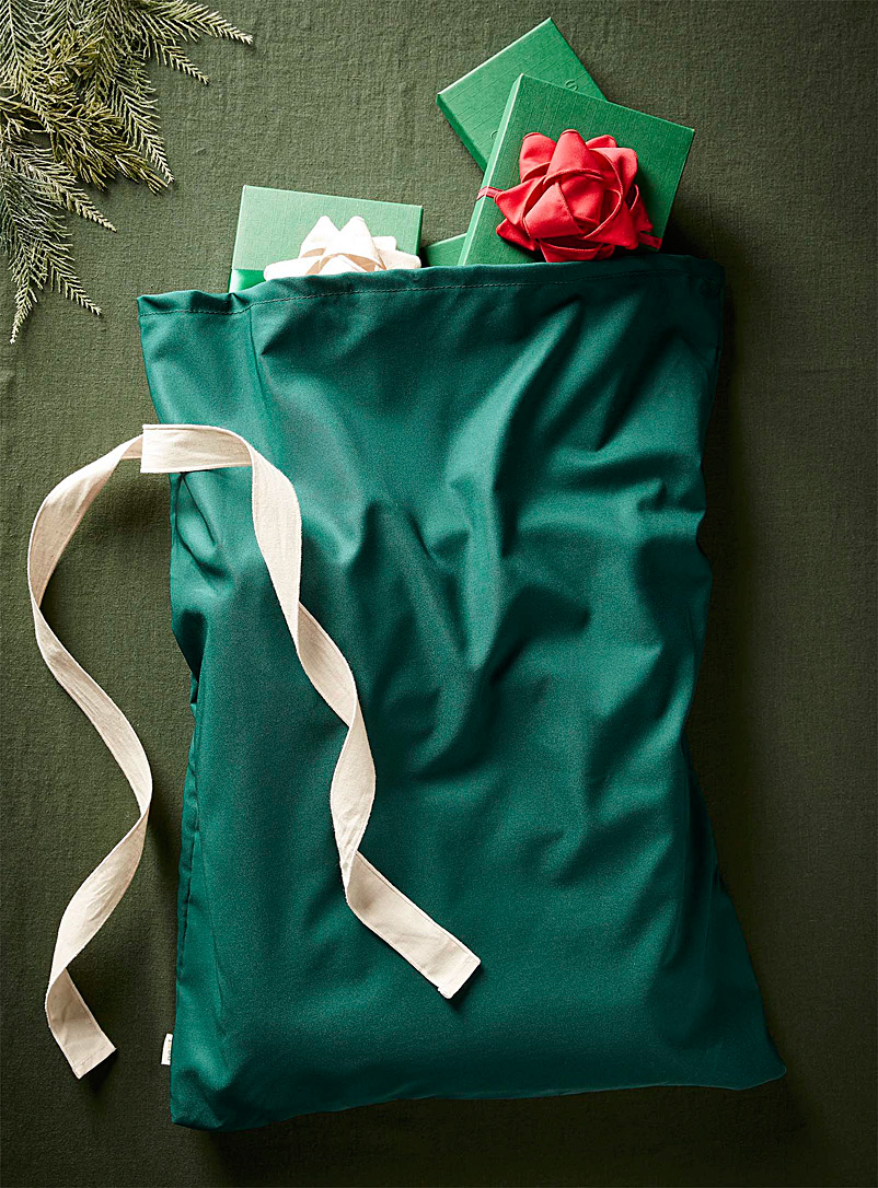 Le sac-cadeau réutilisable XXL couleur festive