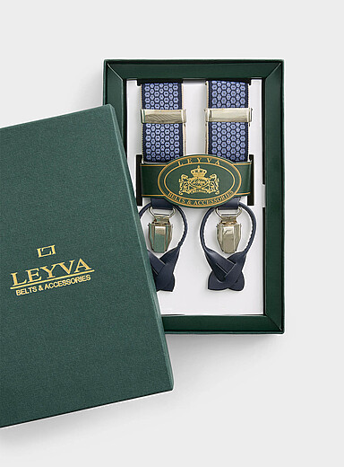 Hexagon mosaic suspenders