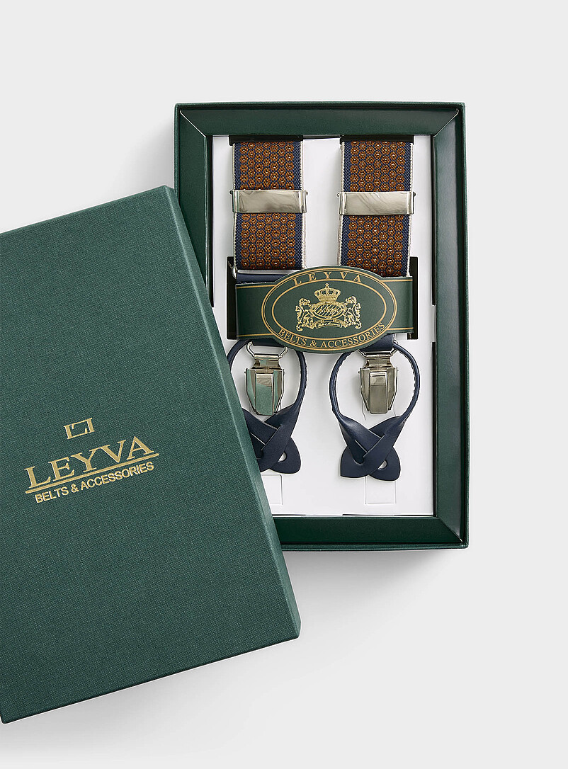 Hexagon mosaic suspenders product image (primary)