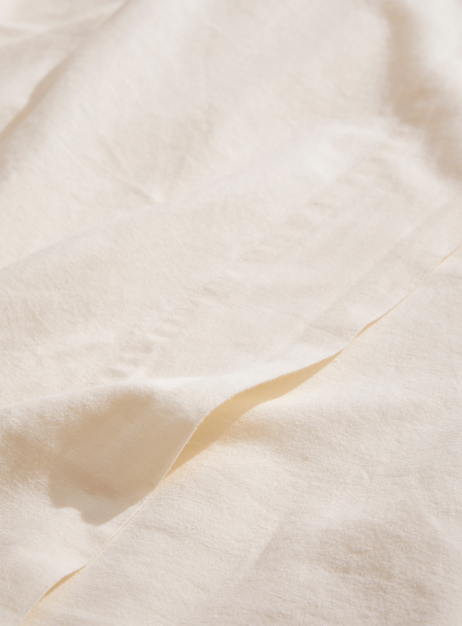 Wilet - Le drap contour lin et coton Pour matelas jusqu'à 16 po