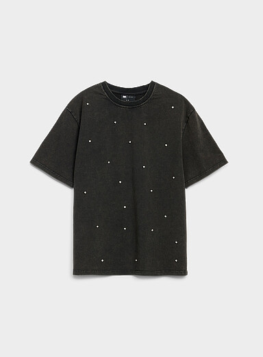 Shimmery bead T-shirt