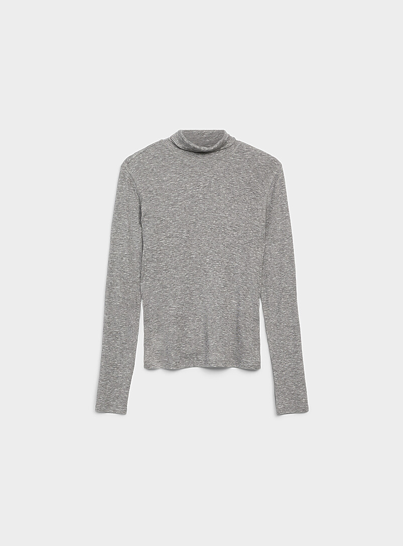 Ultra-Soft Turtleneck T-Shirt