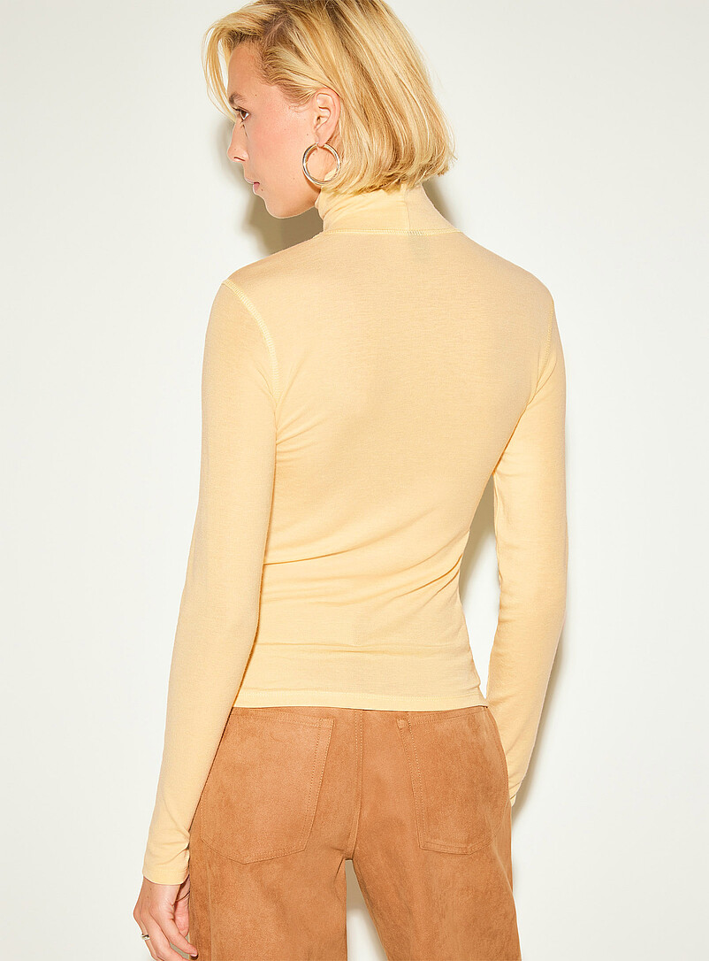 Ultra-soft turtleneck T-shirt product image 3