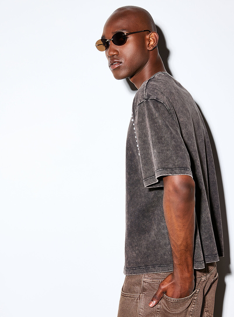 Studded insert T-shirt product image 3