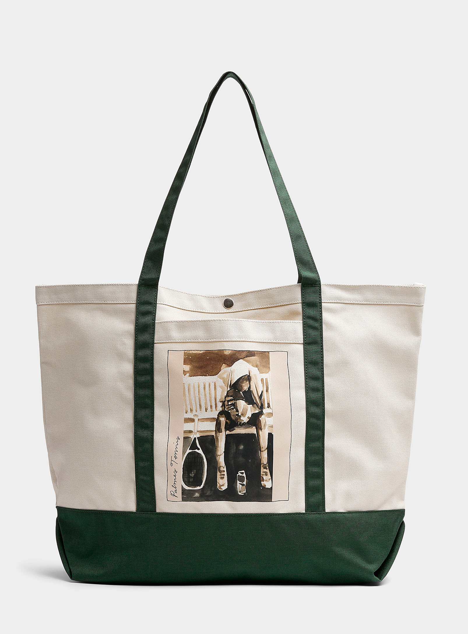 Palmes Roland Large Tote In Green