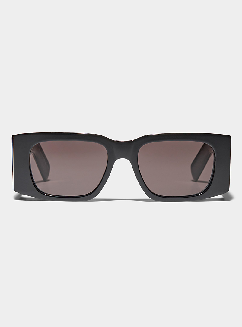 Saint Laurent Black Chunky rectangular sunglasses for women
