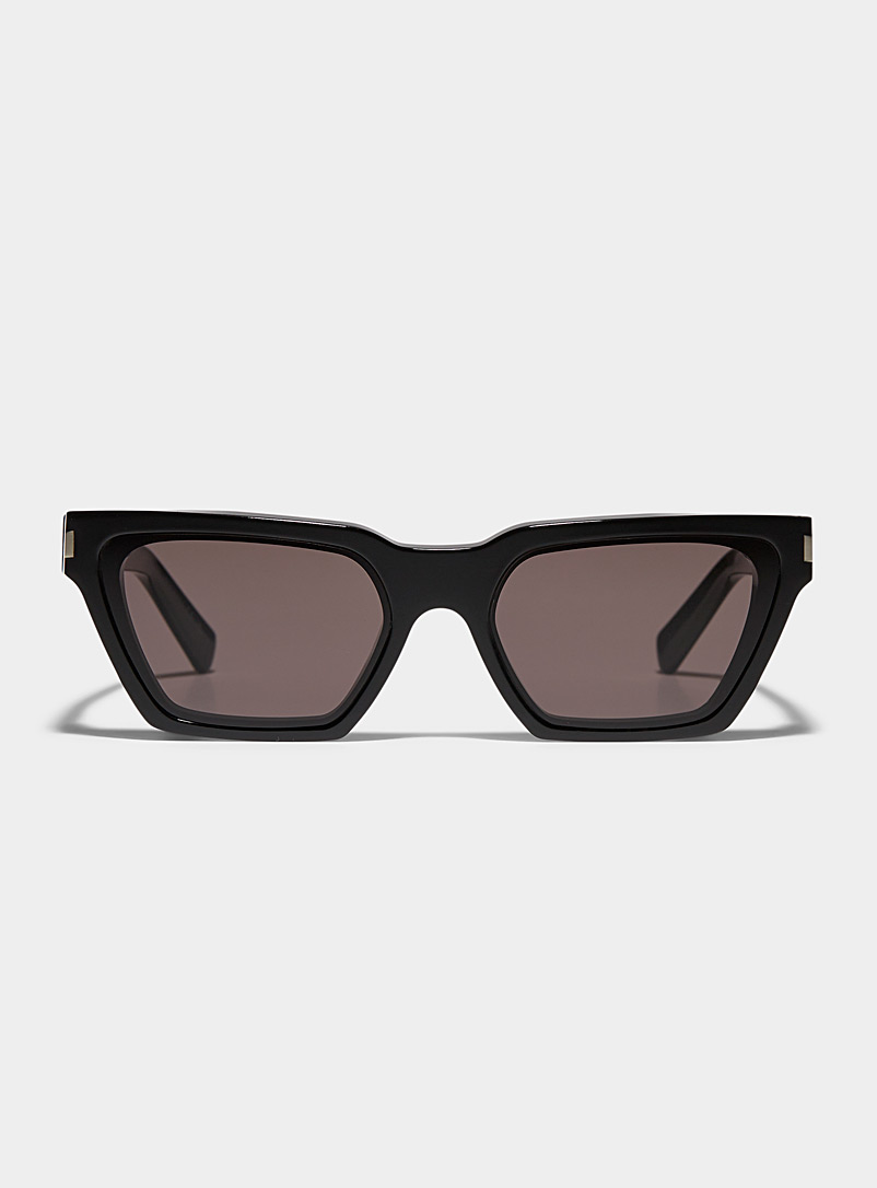 Saint Laurent Black Calista cat-eye sunglasses for women