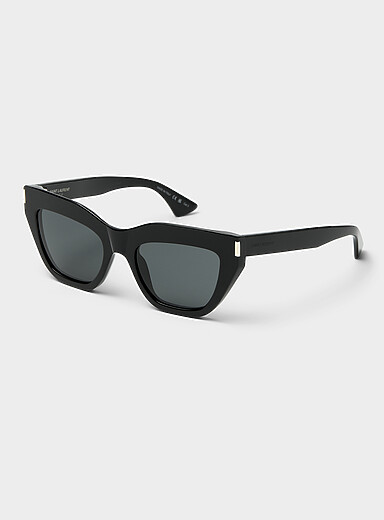 Les lunettes de soleil monture &eacute;paisse &oelig;il de chat