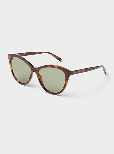 Rounded cat-eye sunglasses
