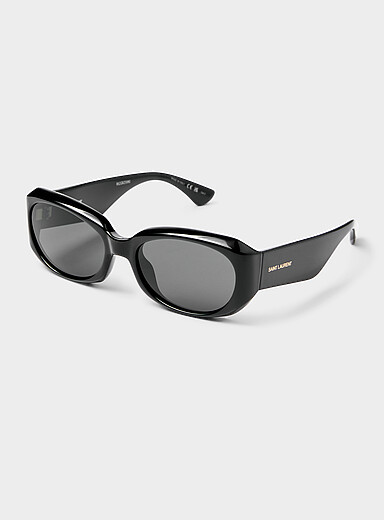 Les lunettes de soleil ovales larges tempes 