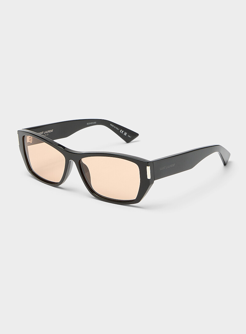 Tinted lenses rectangular sunglasses | Saint Laurent | | Simons
