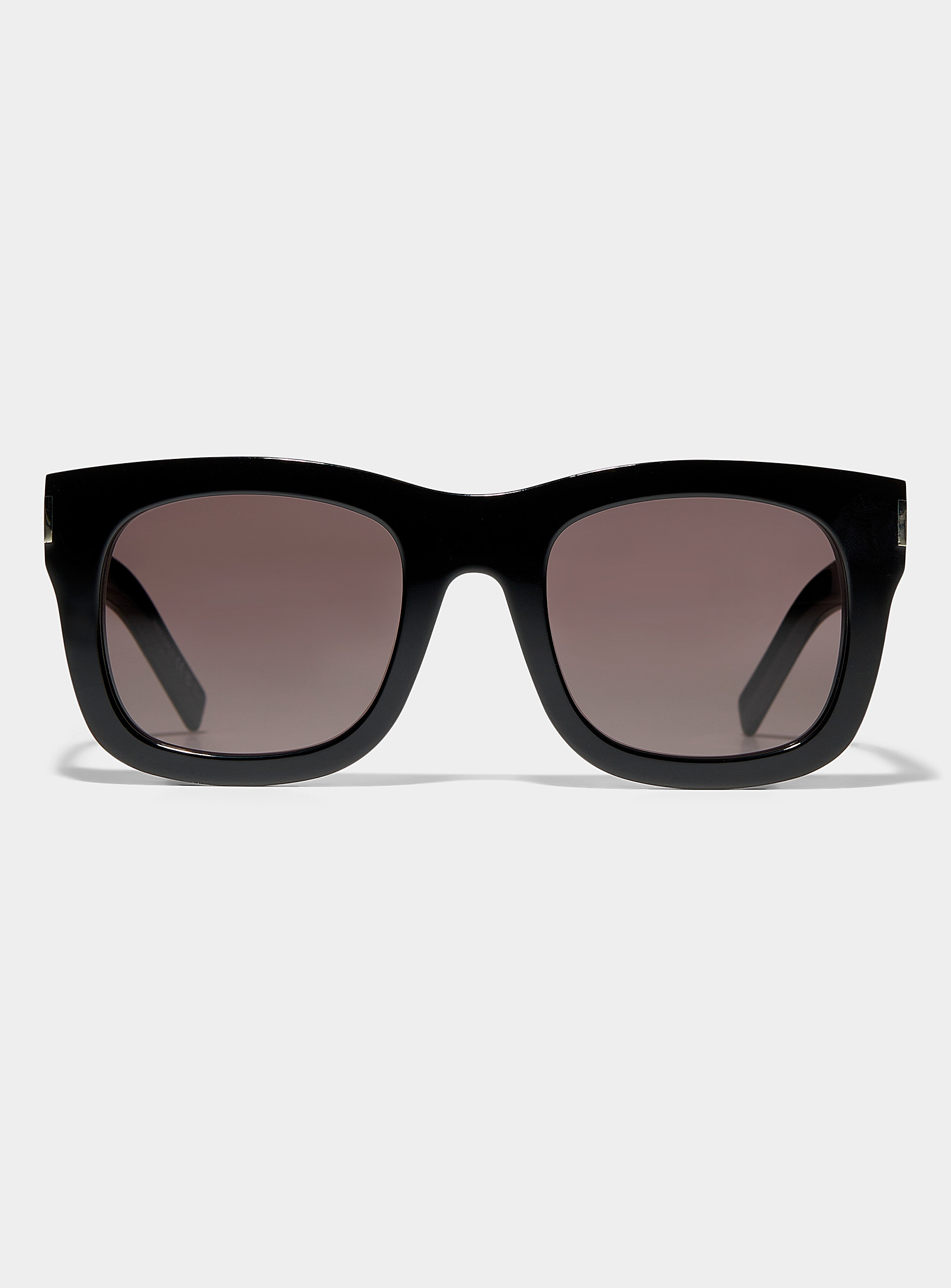Saint Laurent Monceau Square Xl Sunglasses In Black