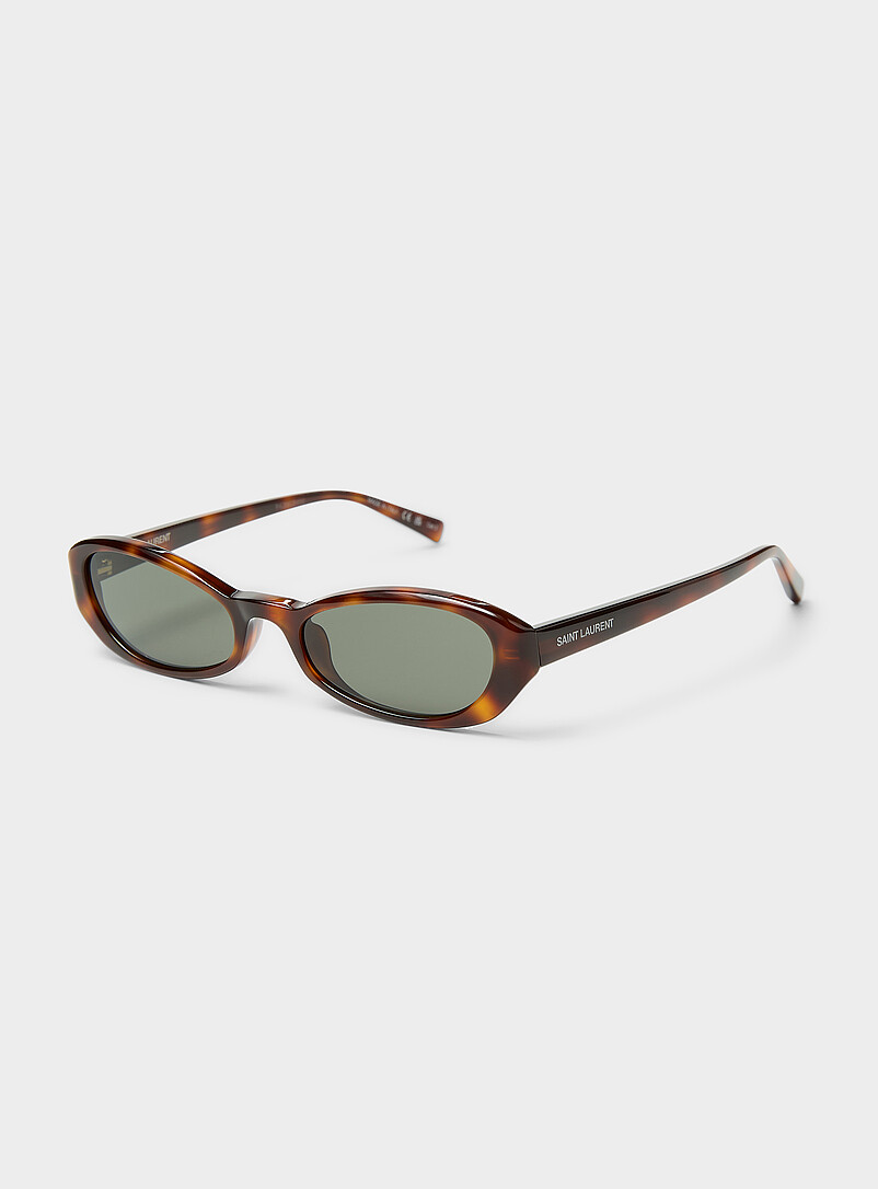 Ultra-narrow cat-eye sunglasses product image (primary)