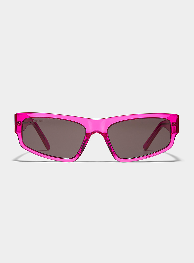Balenciaga Pink Narrow cat-eye sunglasses for men