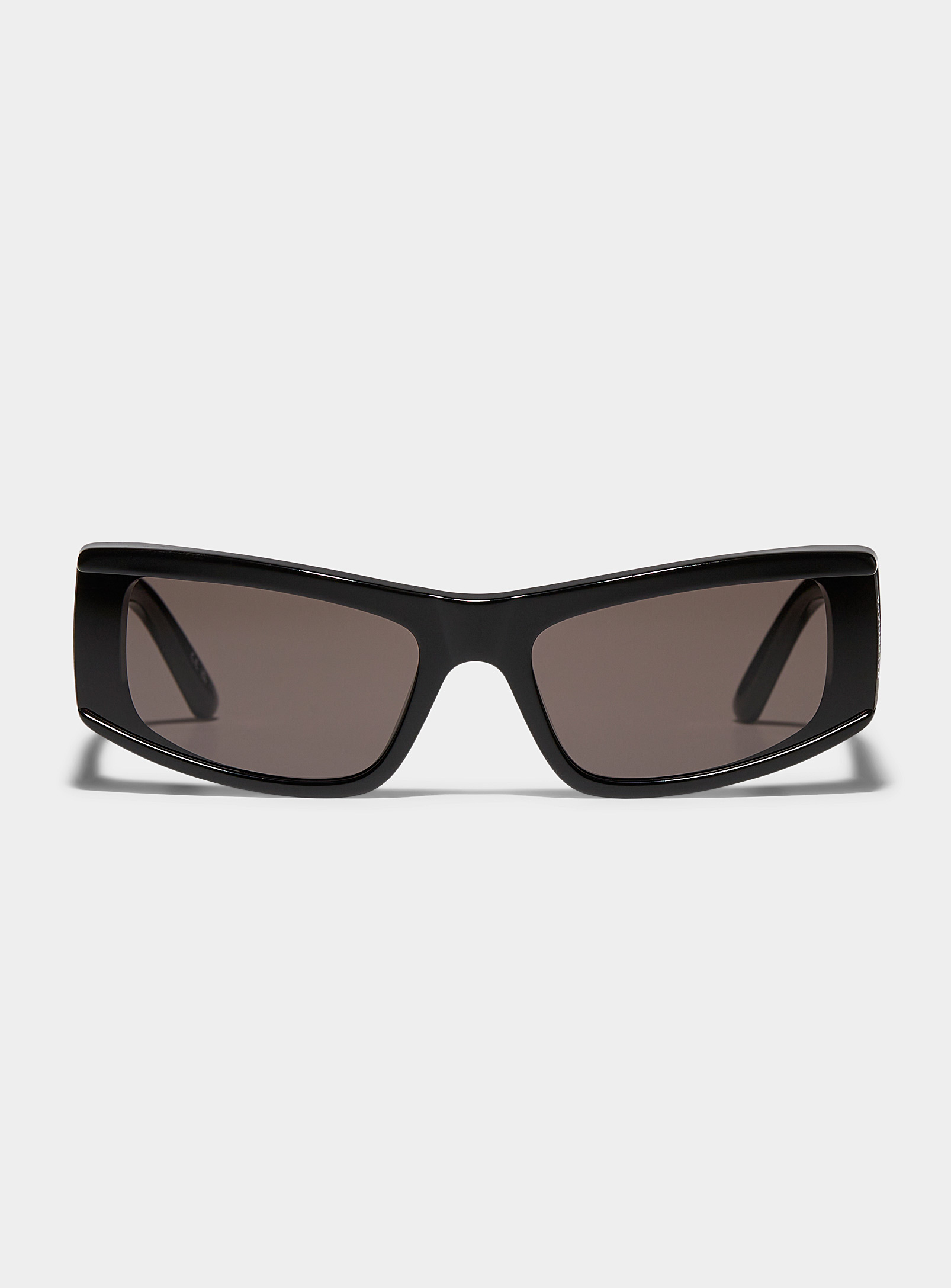 Balenciaga - Logo cut lenses sunglasses