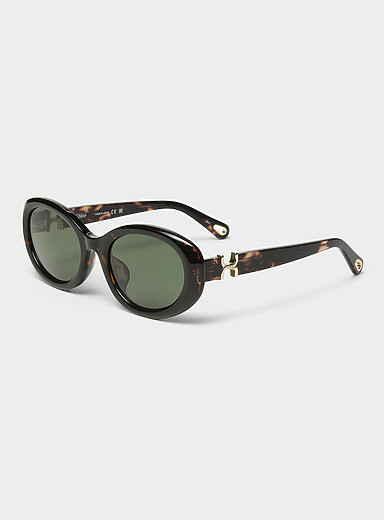 Les lunettes de soleil ovales Marcie