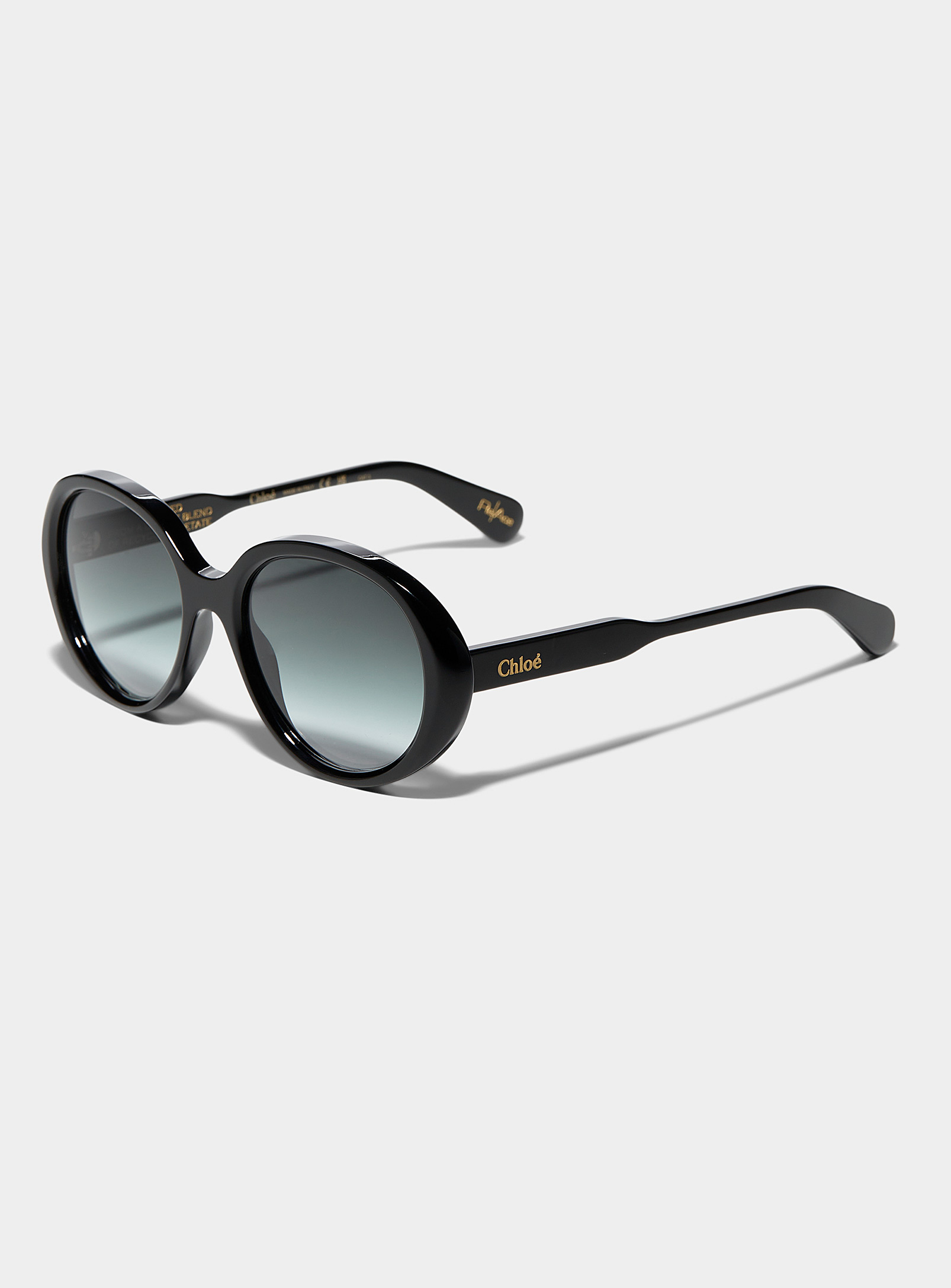 Chloé Gayia Round Sunglasses In Brown