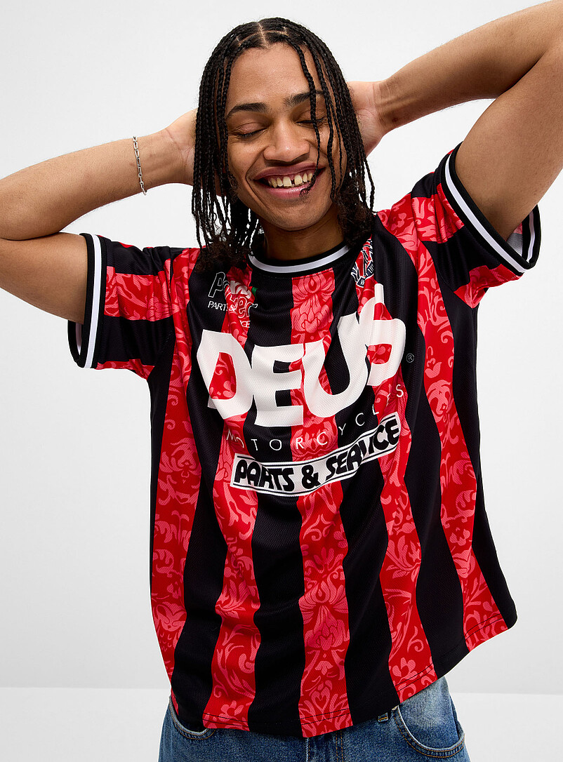 Damask stripe team jersey product image (primary)