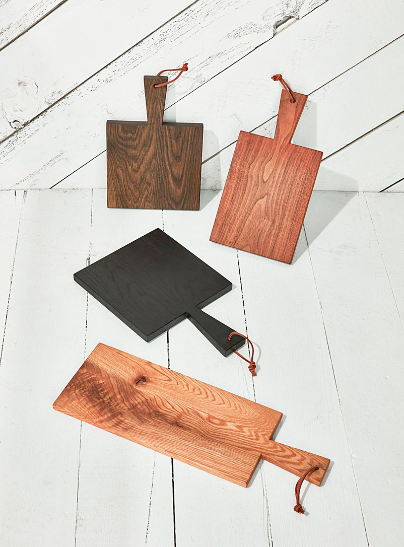 J&S Custom Furniture Co.: La planche à pain angles francs Voir nos formats offerts Brun