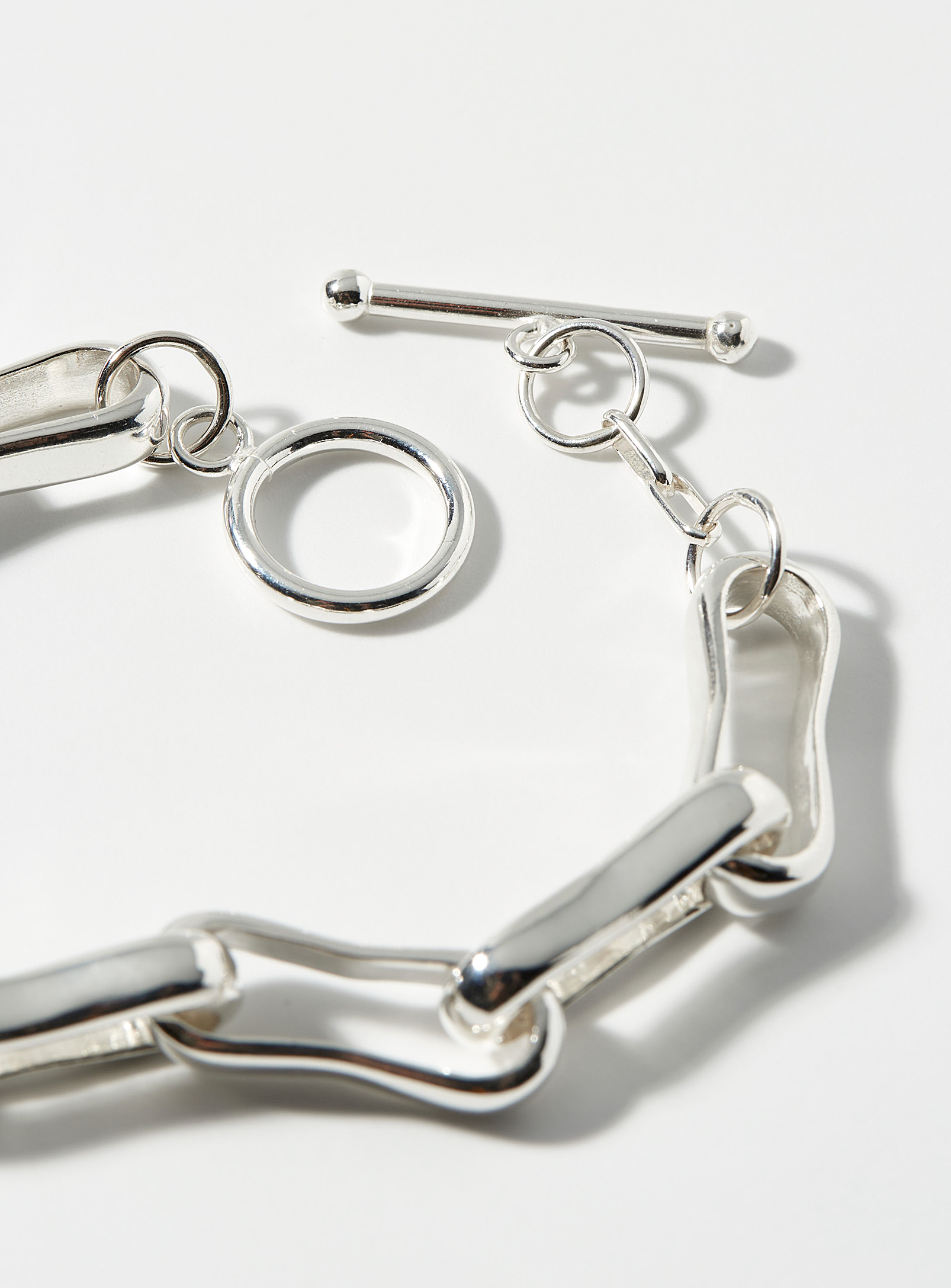 Paul Edward - Le bracelet argent sterling ovale