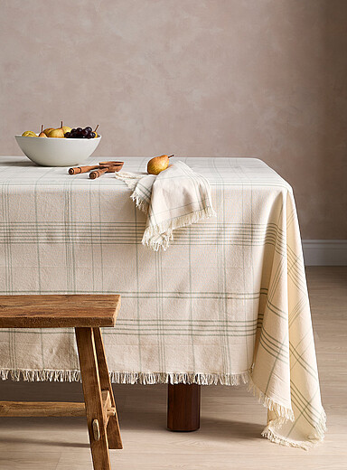 La nappe tartan champ&ecirc;tre