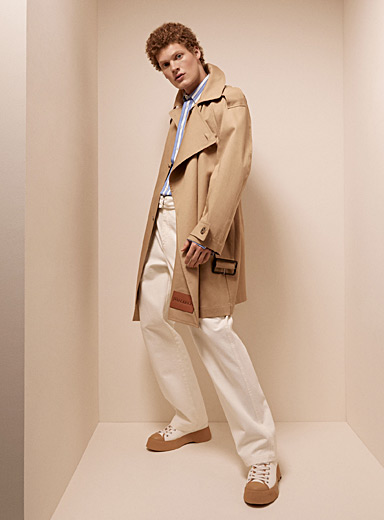 Beige wrap trench | JW Anderson | J.W. Anderson | Simons