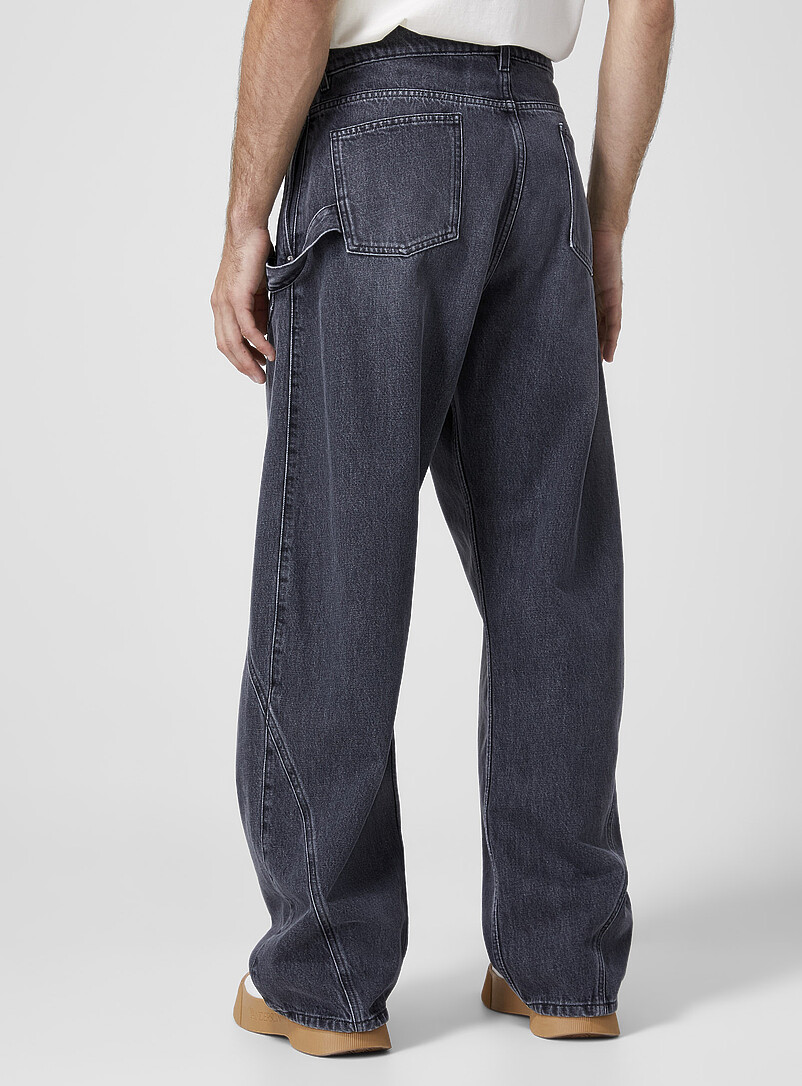 Signature anchor twisted carpenter jean | JW Anderson | | Simons