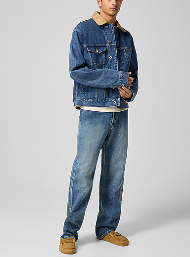 JW Anderson Blue Medium blue straight-leg jean for men