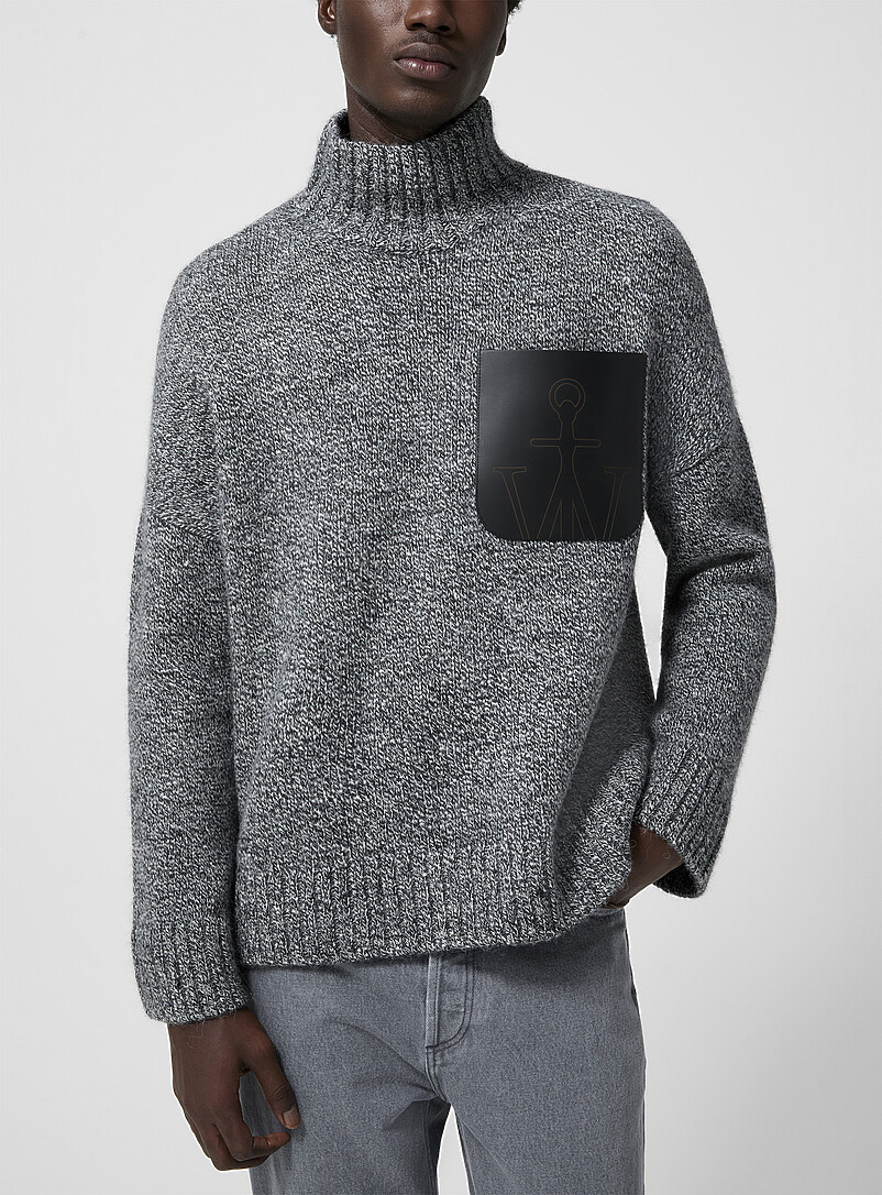 Manteau Homme En Laine Et Polyester – Col Montant, Coupe-Vent, Court, Pour Hiver, Affaires Et Loisirs