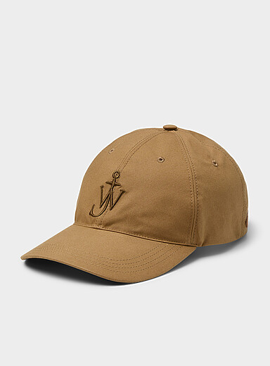 La casquette en coton ancre signature