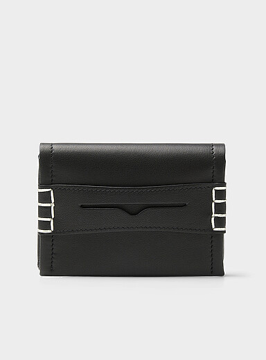 Le porte-cartes &agrave; surpiq&ucirc;res Loafer