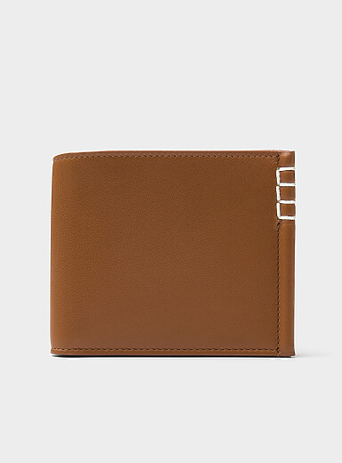 JW Anderson Black Loafer topstitched wallet for men