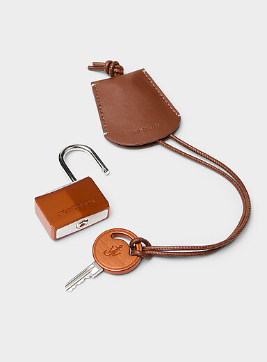 Padlock key chain
