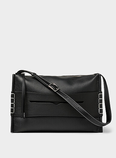 Le grand sac en cuir grain&eacute; Loafer