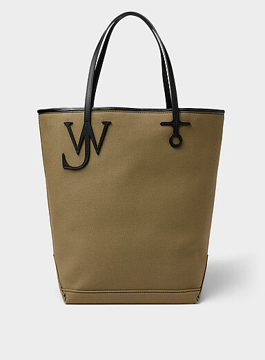 Signature anchor canvas tote bag