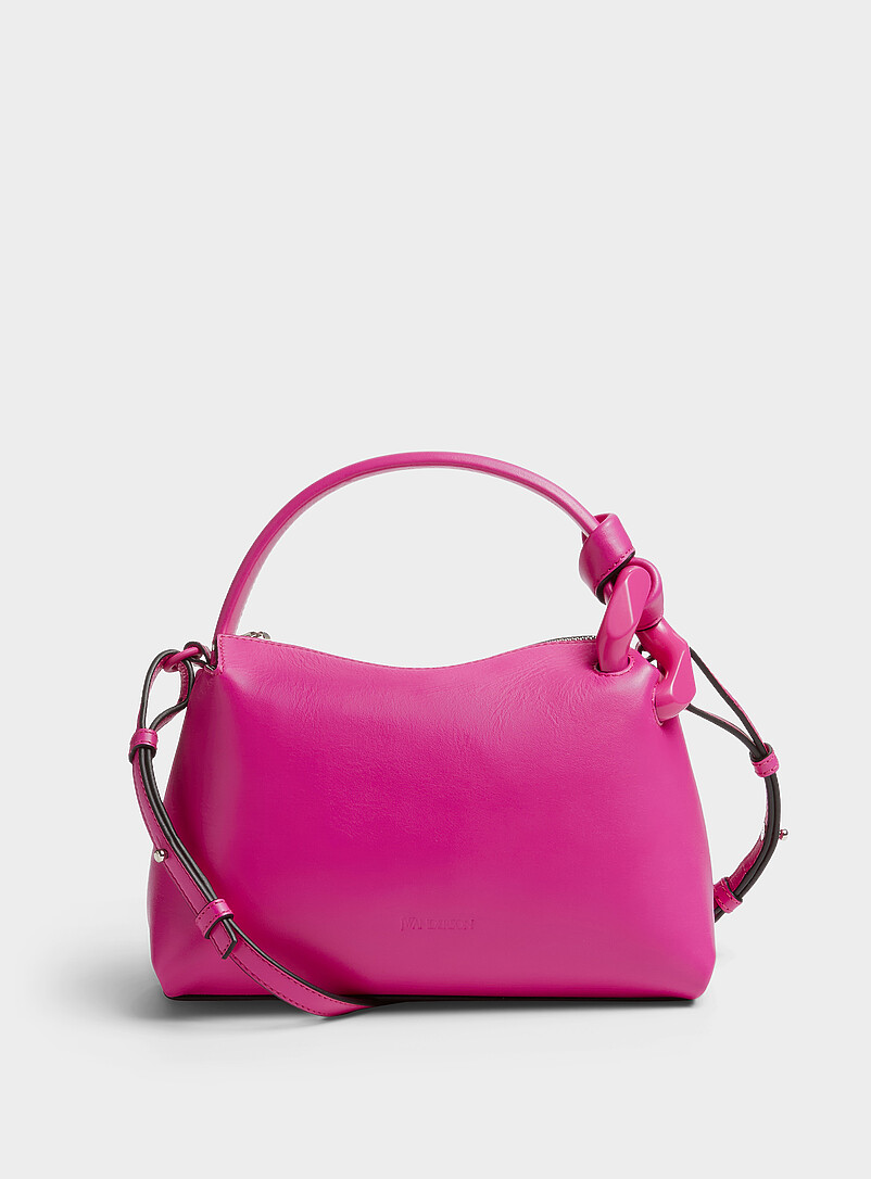 Main Rose Le petit sac Corner rose | JW Anderson | Sacs à main de Designers et de ...