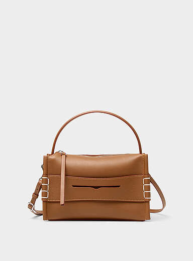JW Anderson Black Small loafer leather bag for women