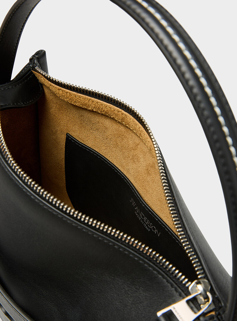JW Anderson Black Loafer leather bag for women