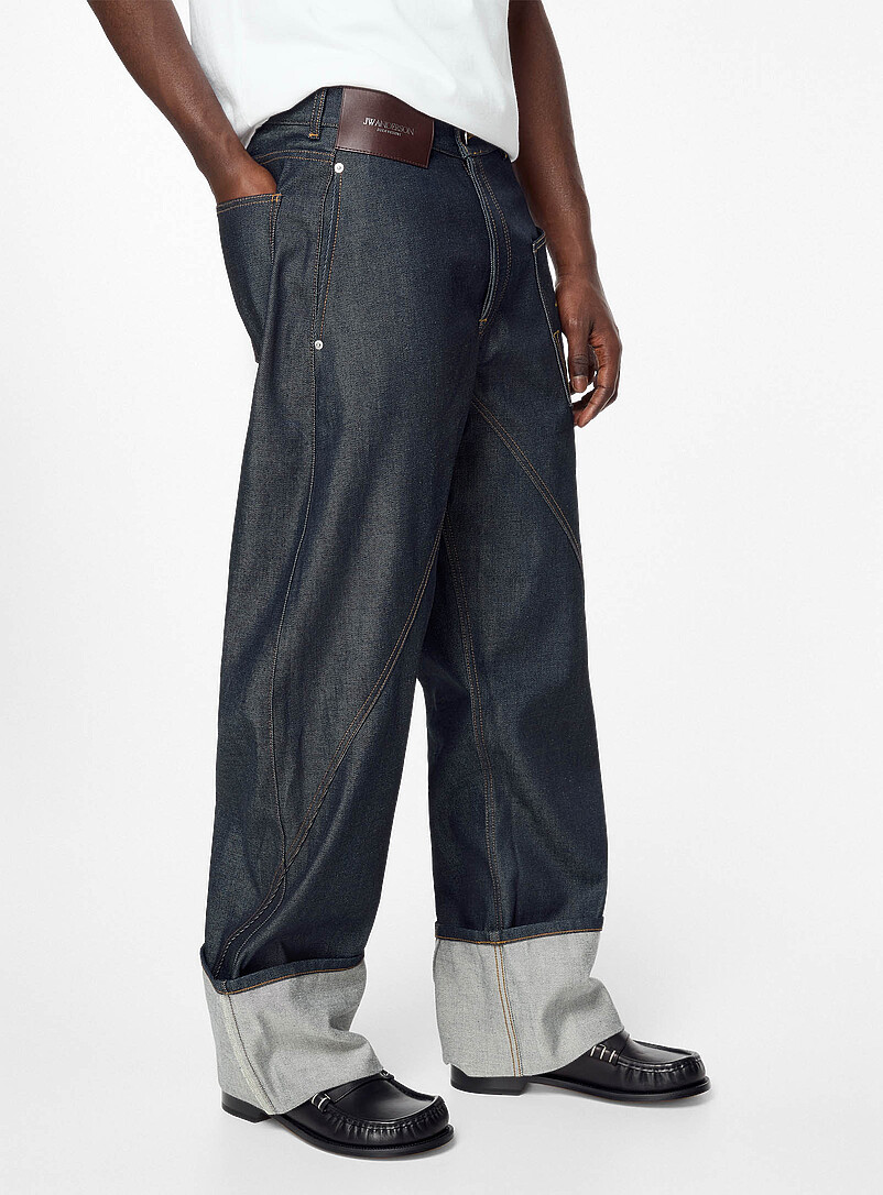Twisted Japanese denim work jean product image 2