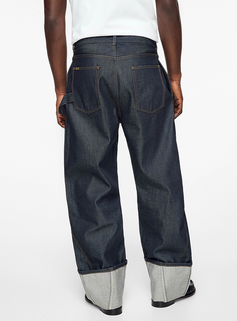 Twisted Japanese denim work jean product image 3