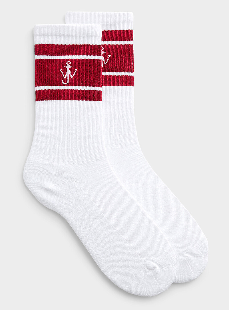 Anchor logo sport socks One pair product image (primary)