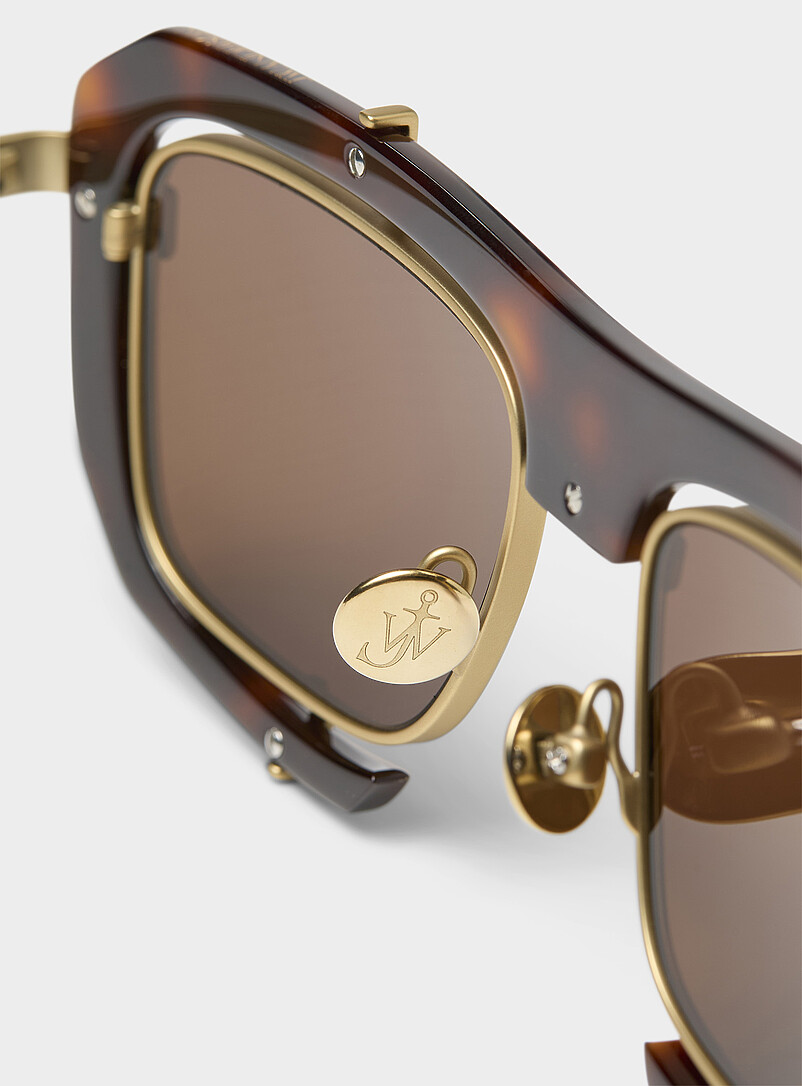 Geometric tortoiseshell sunglasses product image 2