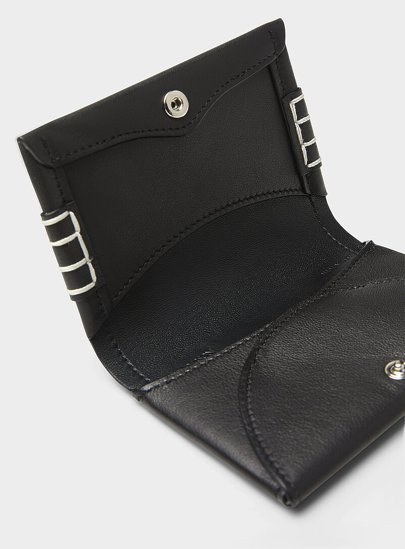 Loafer topstitched card case product image 3