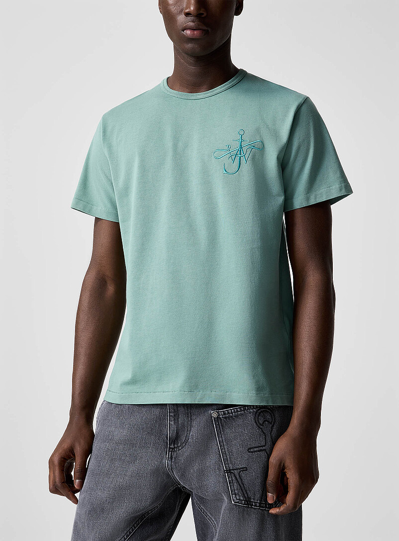 Anchor and ribbon T-shirt product image (primary)